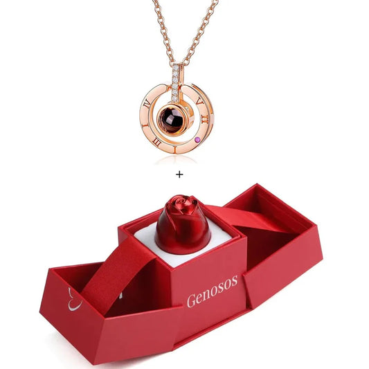 Genosos Rosa + Collar Te Amo 💝