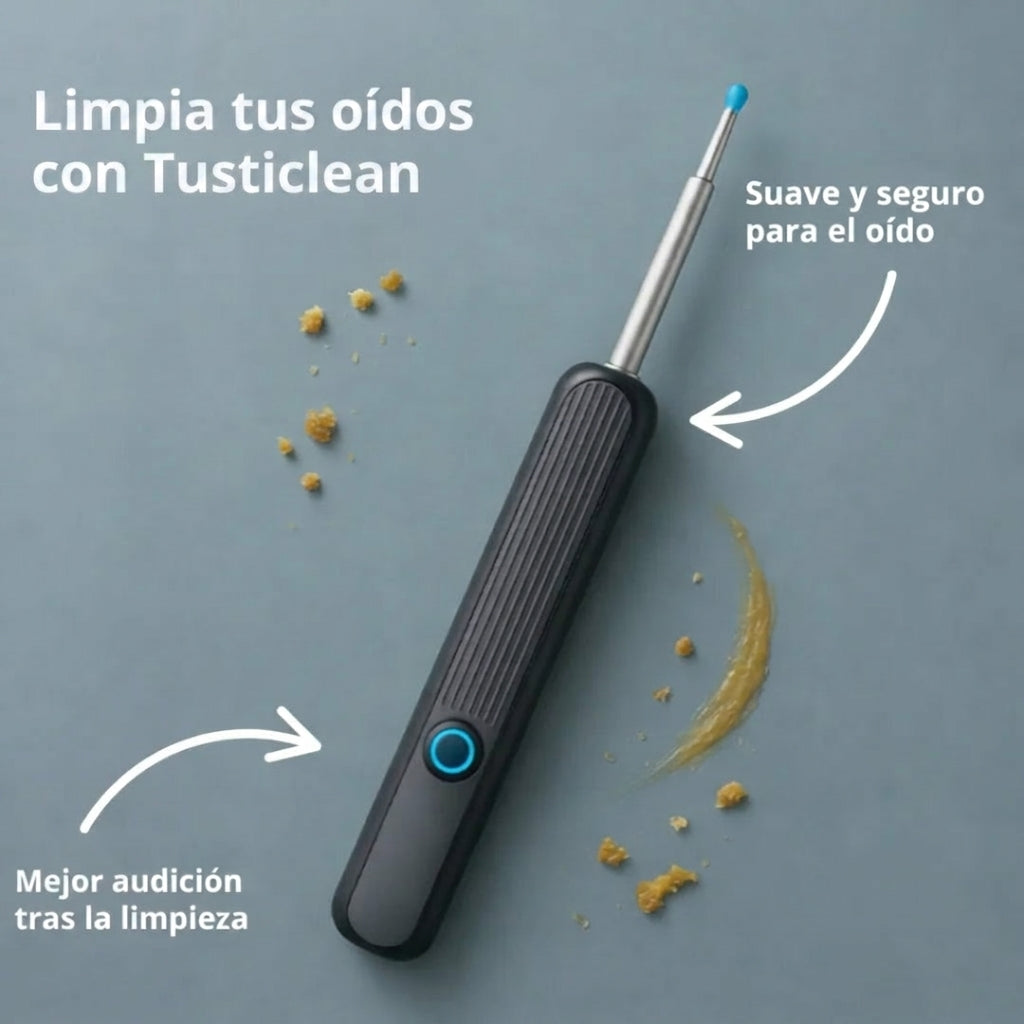 LIMPIADOR DE OIDOS CON CÁMARA HD