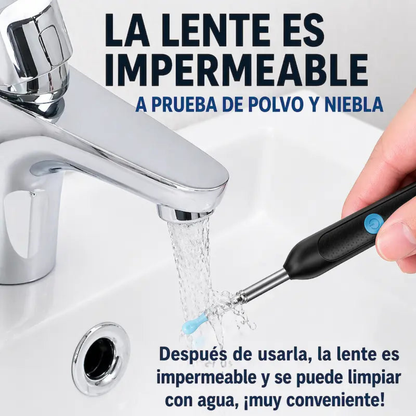 LIMPIADOR DE OIDOS CON CÁMARA HD