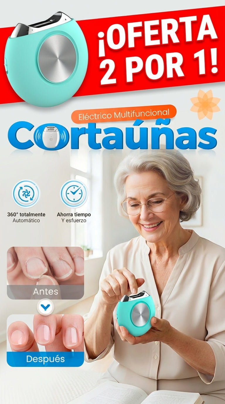 Corta Unas Pulidor Automatico Portatil