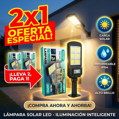 Lampara Solar De Pared Buytiti