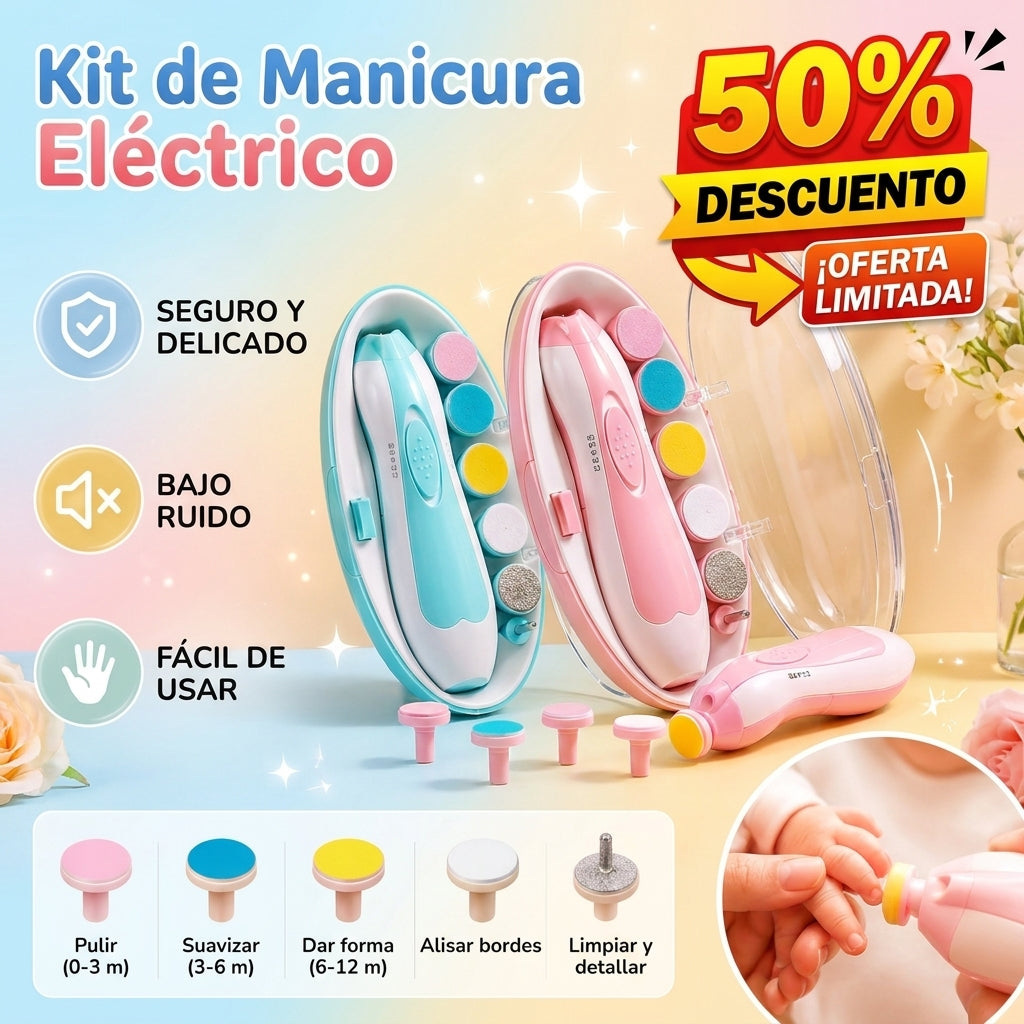 Kit Electrico Pulidos De Manicura