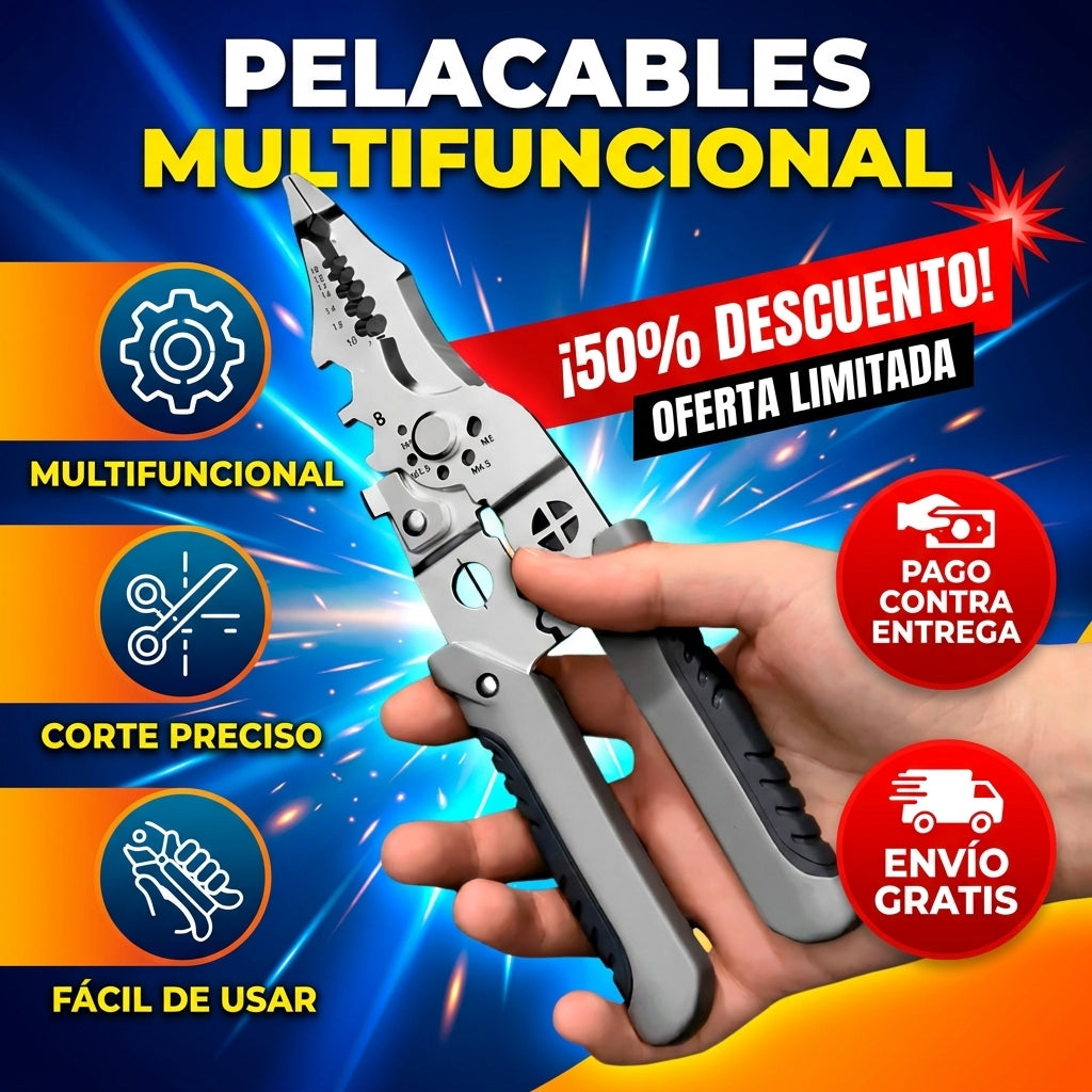 Pinzas Pelacables Multifuncional