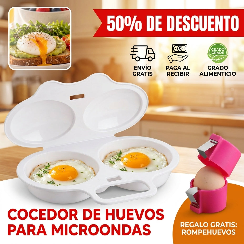 Cocedor De Huevos Para Microondas