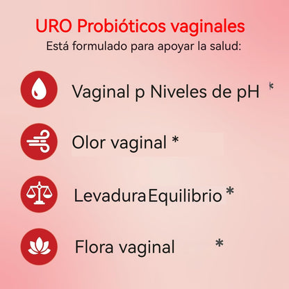 URO™ | Cápsulas probióticas vaginales 🌸