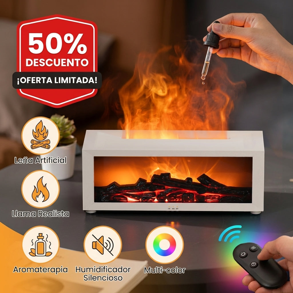 Difusor con efecto chimenea