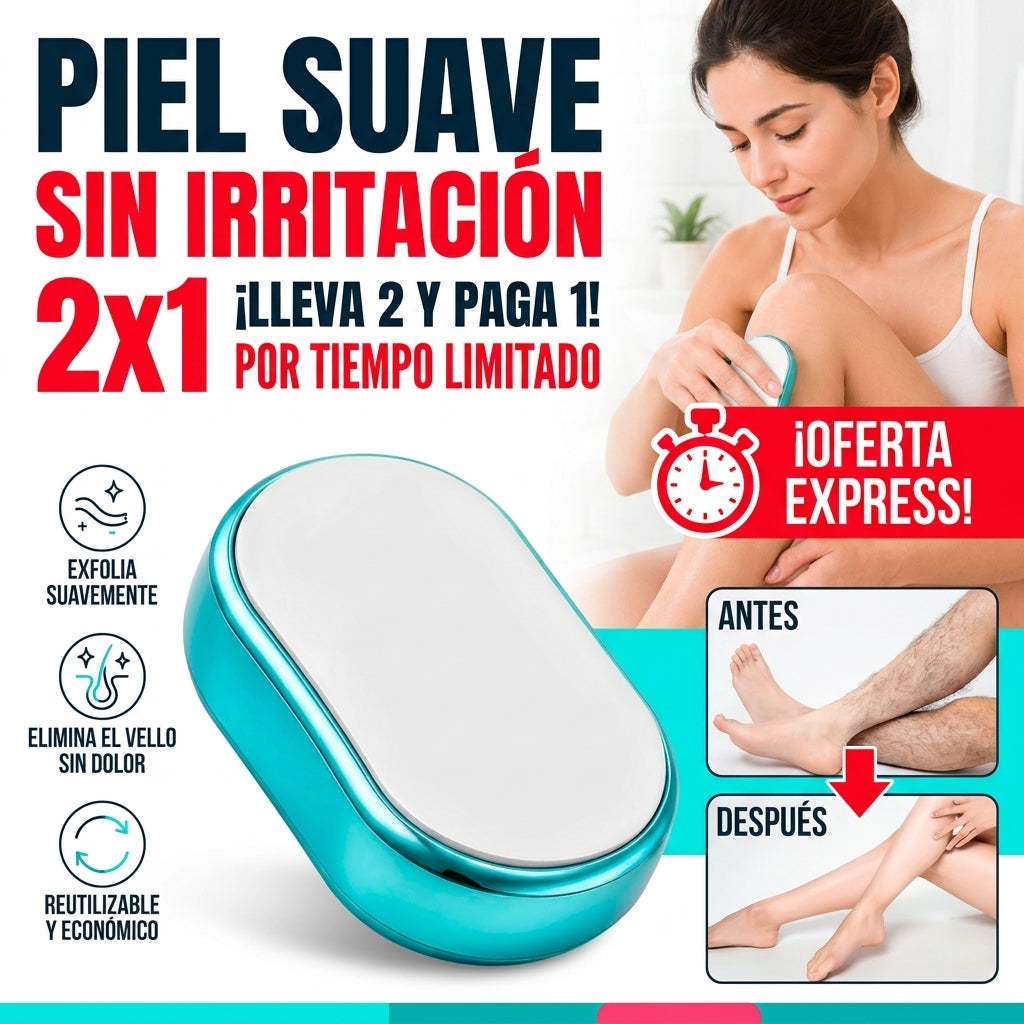 Depilador de cristal Exfoliante