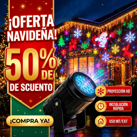 Proyector Navidad Navidenas De Luz