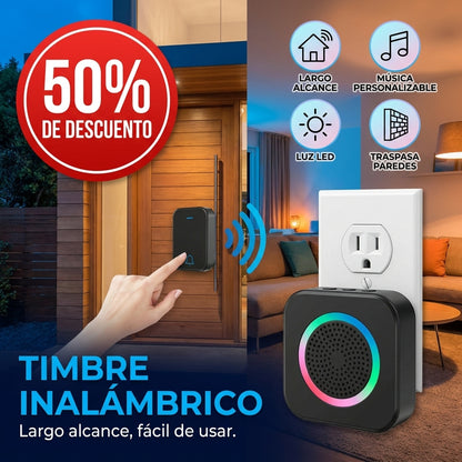Timbre Inalámbrico de Largo Alcance