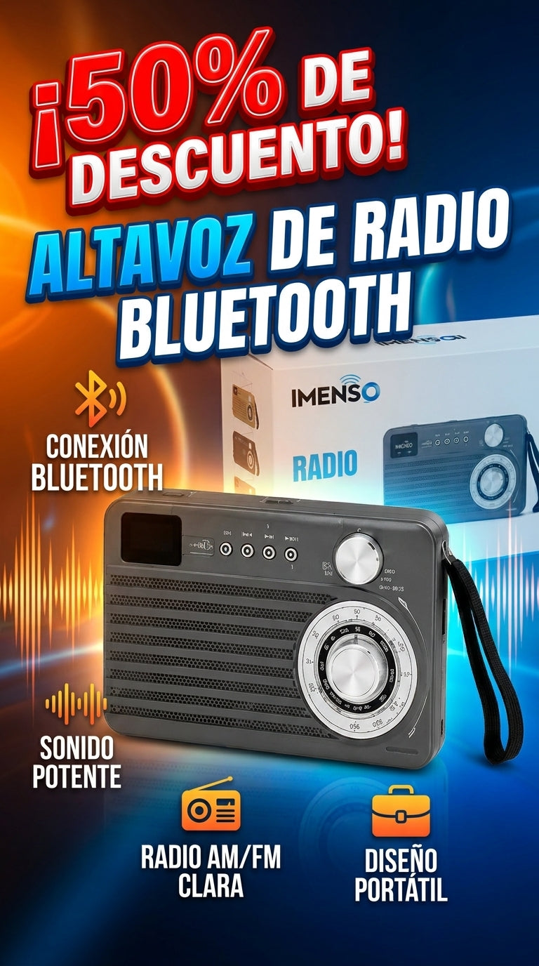 Radiobocina Bluetooth
