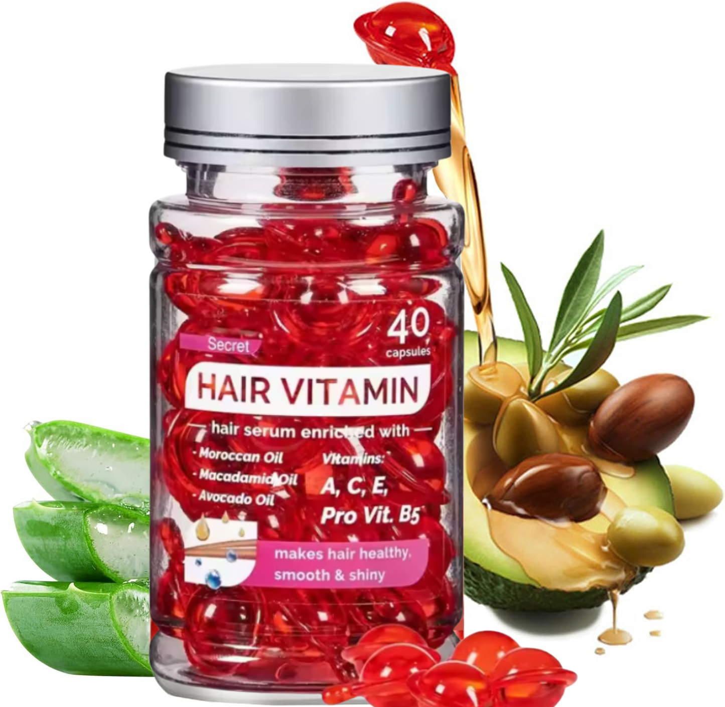 BaliSecret™ | Vitaminas A, C, E, B5, para cabello débil ✨💆