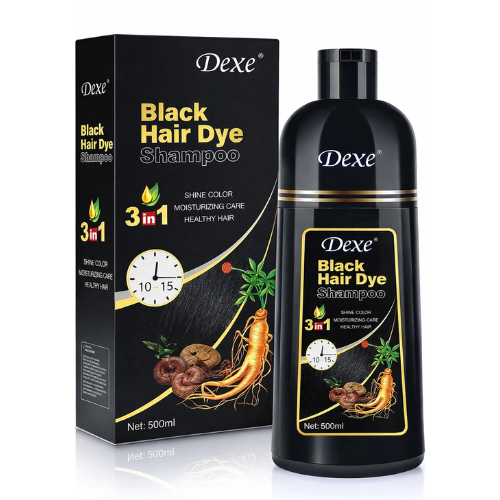 Shampoo Cubre Canas Negro 3 en 1 - DEXE™