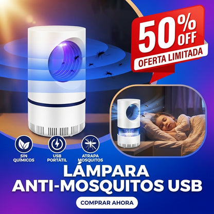 Lampara Mata Mosquitos Usb Electrica