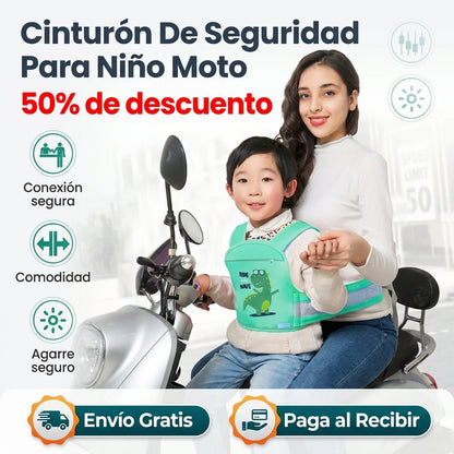 Cinturon De Seguridad Para Nino Moto