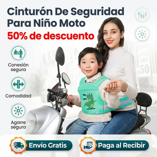 Cinturon De Seguridad Para Nino Moto