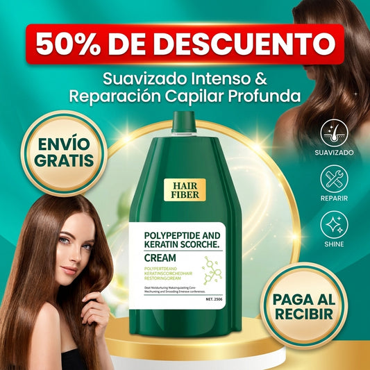 Crema Polipéptidos Y Queratina