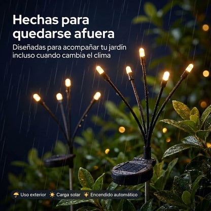 Lámpara luciérnaga solar