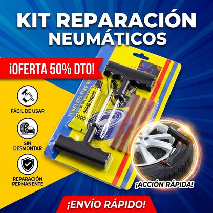 Kit Para Reparacion De Neumaticos Llanta