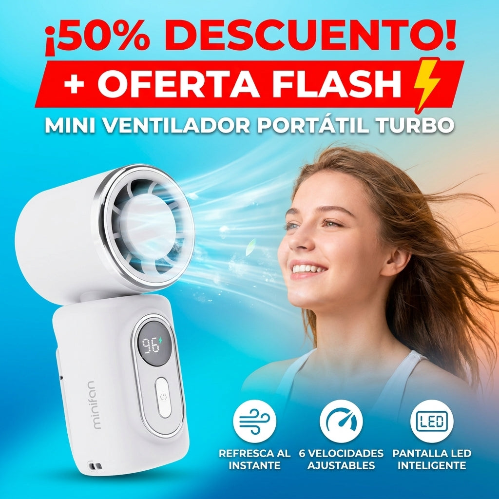 Mini Ventilador Portatil