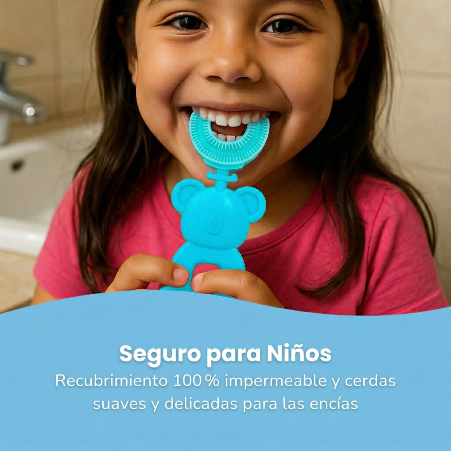 2x1 Cepillo Dental Eléctrico Para Niños - DinoCepillo™