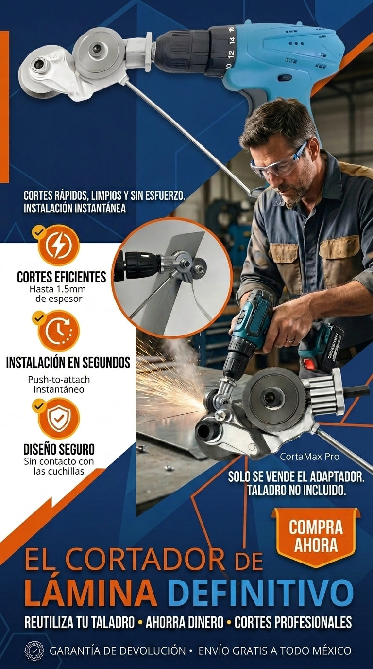 Cortador De Metal Para Taladro