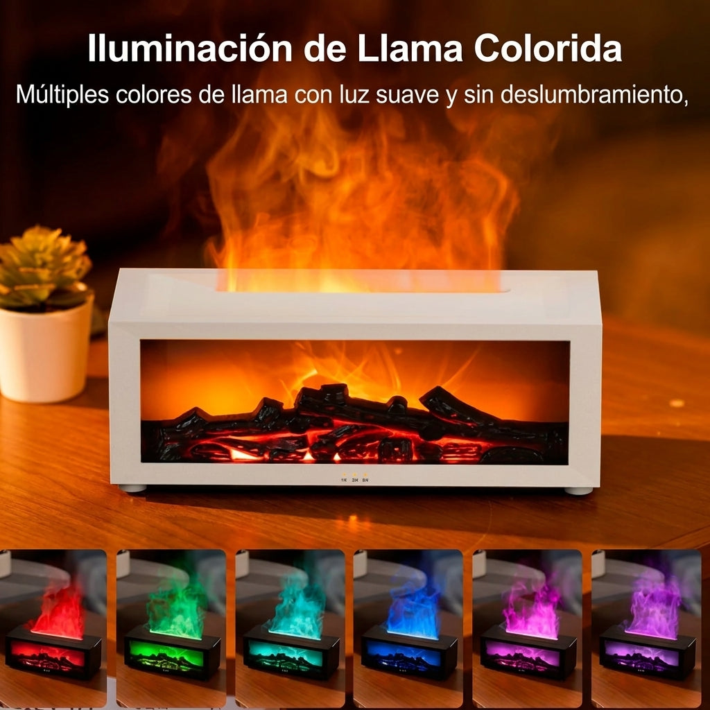 Difusor con efecto chimenea