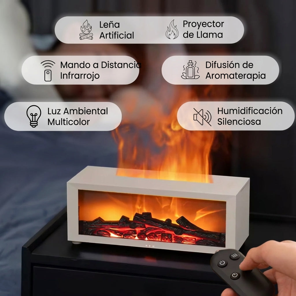 Difusor con efecto chimenea