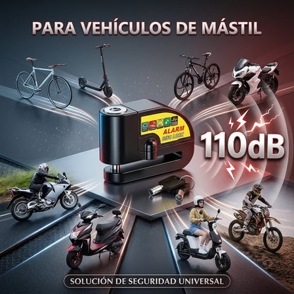 Candado De Alarma Para Motocicleta