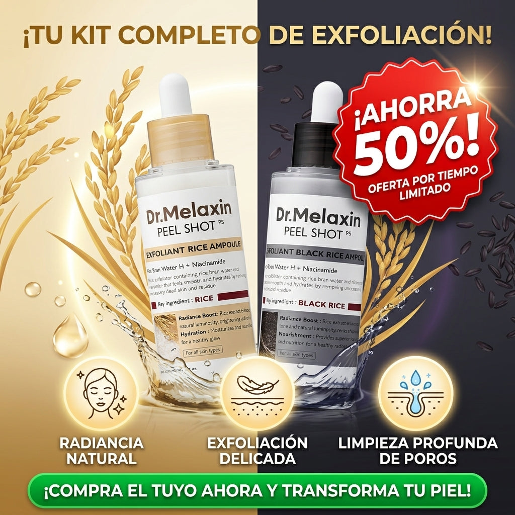 Kit Exfoliante Dr. Melaxin