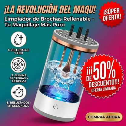 Limpiador De Brochas Recargable