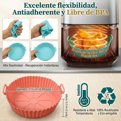 Canasta De Silicona Para Air Fryer