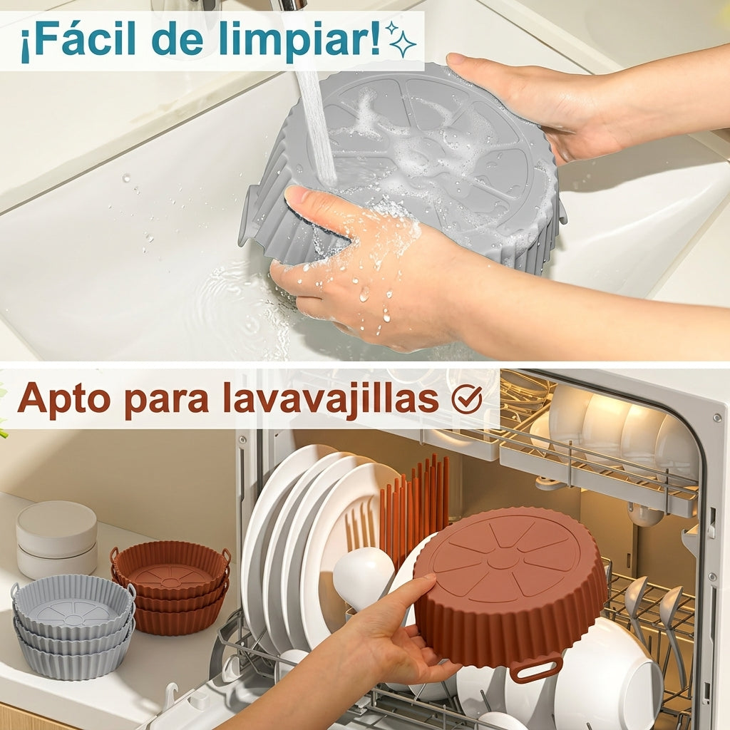 Canasta De Silicona Para Air Fryer