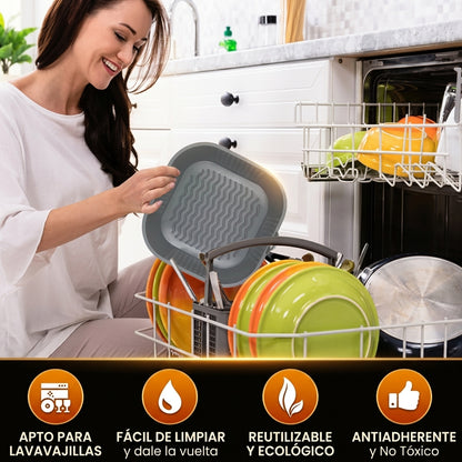 Canasta De Silicona Para Air Fryer