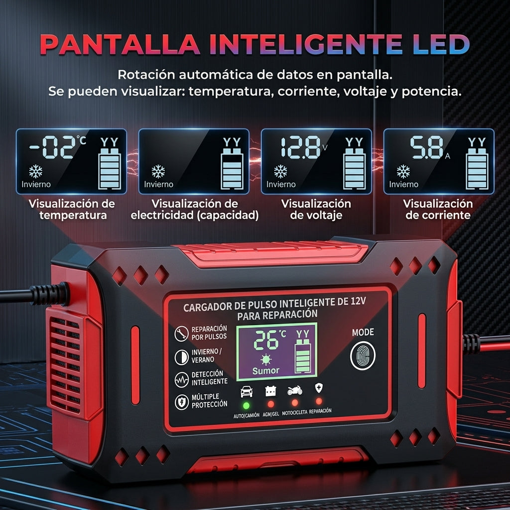 Arrancado De Bateria Inteligente De 12v