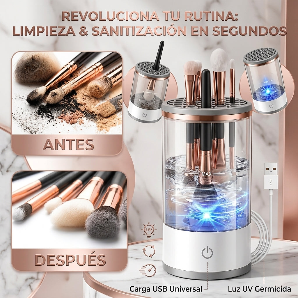 Limpiador De Brochas Recargable