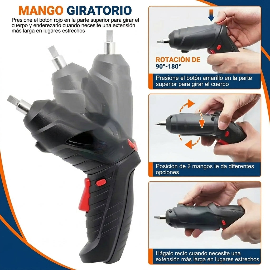 Desarmador Eléctrico 45 en 1