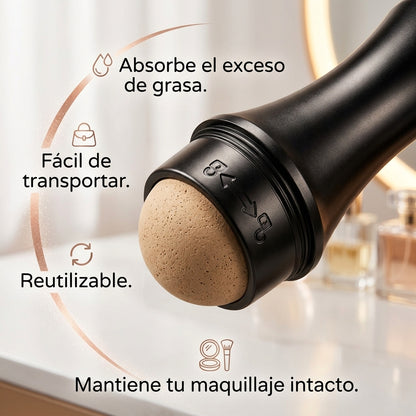 Rodillo Facial Absorbente De Grasa