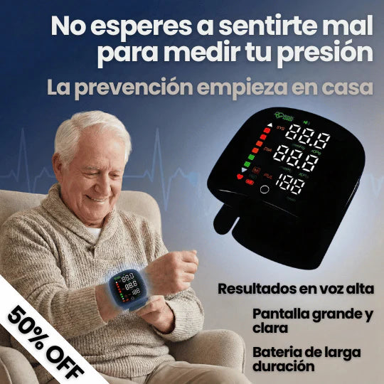 PulseX™ | Medidor de Presión Profesional en Casa