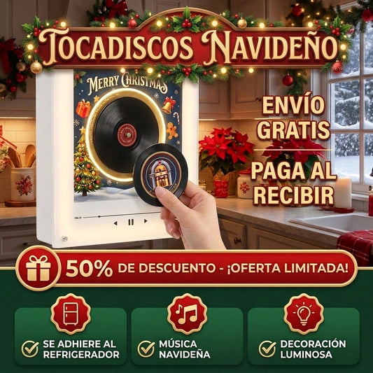Tocadiscos Navideño