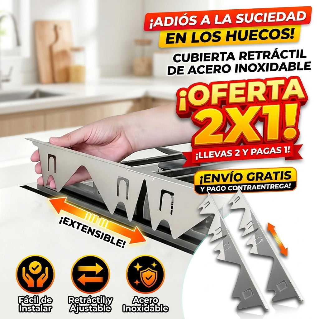 Cubiertas retráctiles de acero inoxidable
