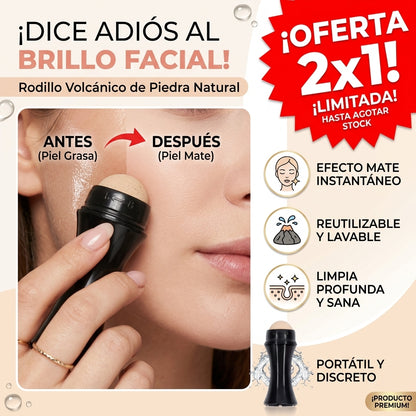 Rodillo Facial Absorbente De Grasa
