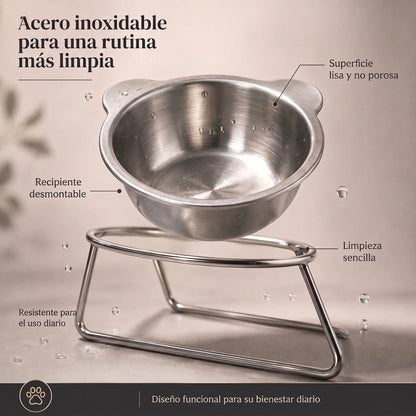 Comedero Elevado Ergonómico