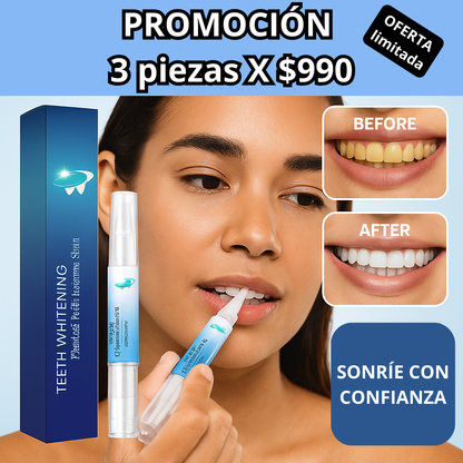 WhiteSmile™ - Lápiz Blanqueador Dental Instantáneo - PROMOCIÓN