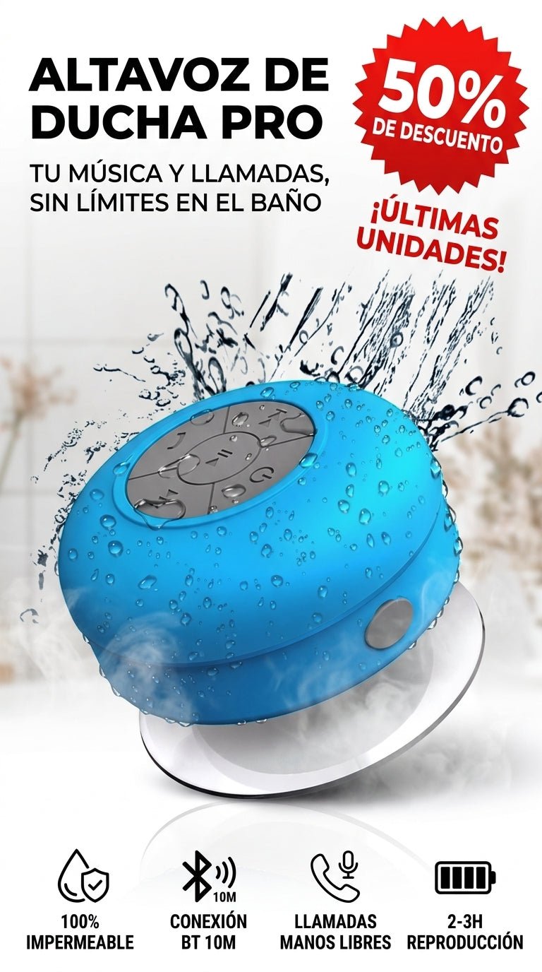 Parlante Ducha