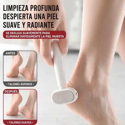 Raspador de pies con hoja de acero inoxidable