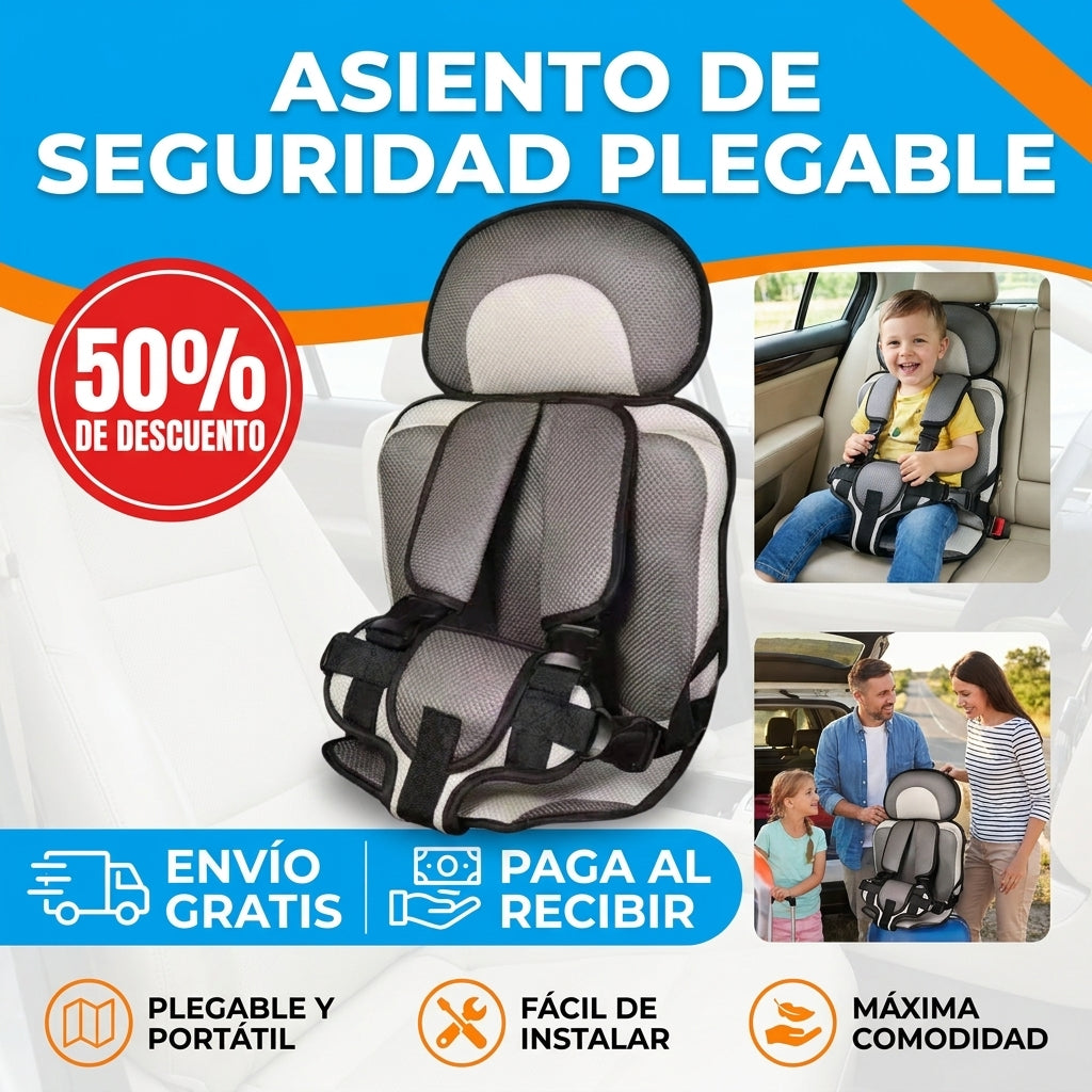 Asiento De Seguridad Plegable Para Niños
