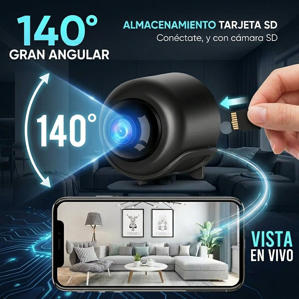 Mini Camara Espia X5 Wifi