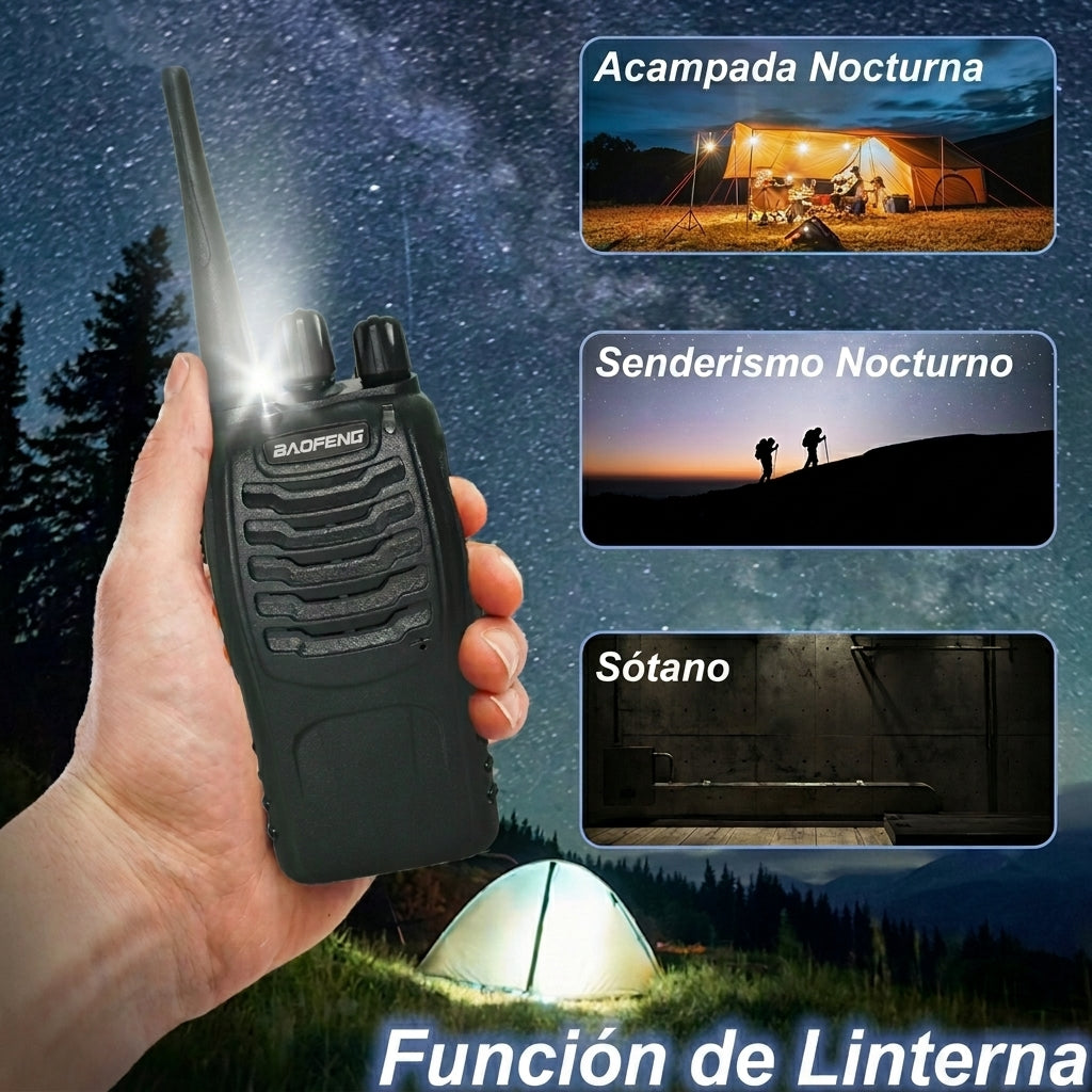 Radios Walkie Talkie Bf888s Recargables