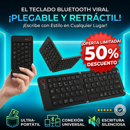 Teclado Bluetooth Retractil Viral