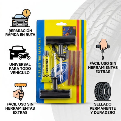 Kit Para Reparacion De Neumaticos Llanta
